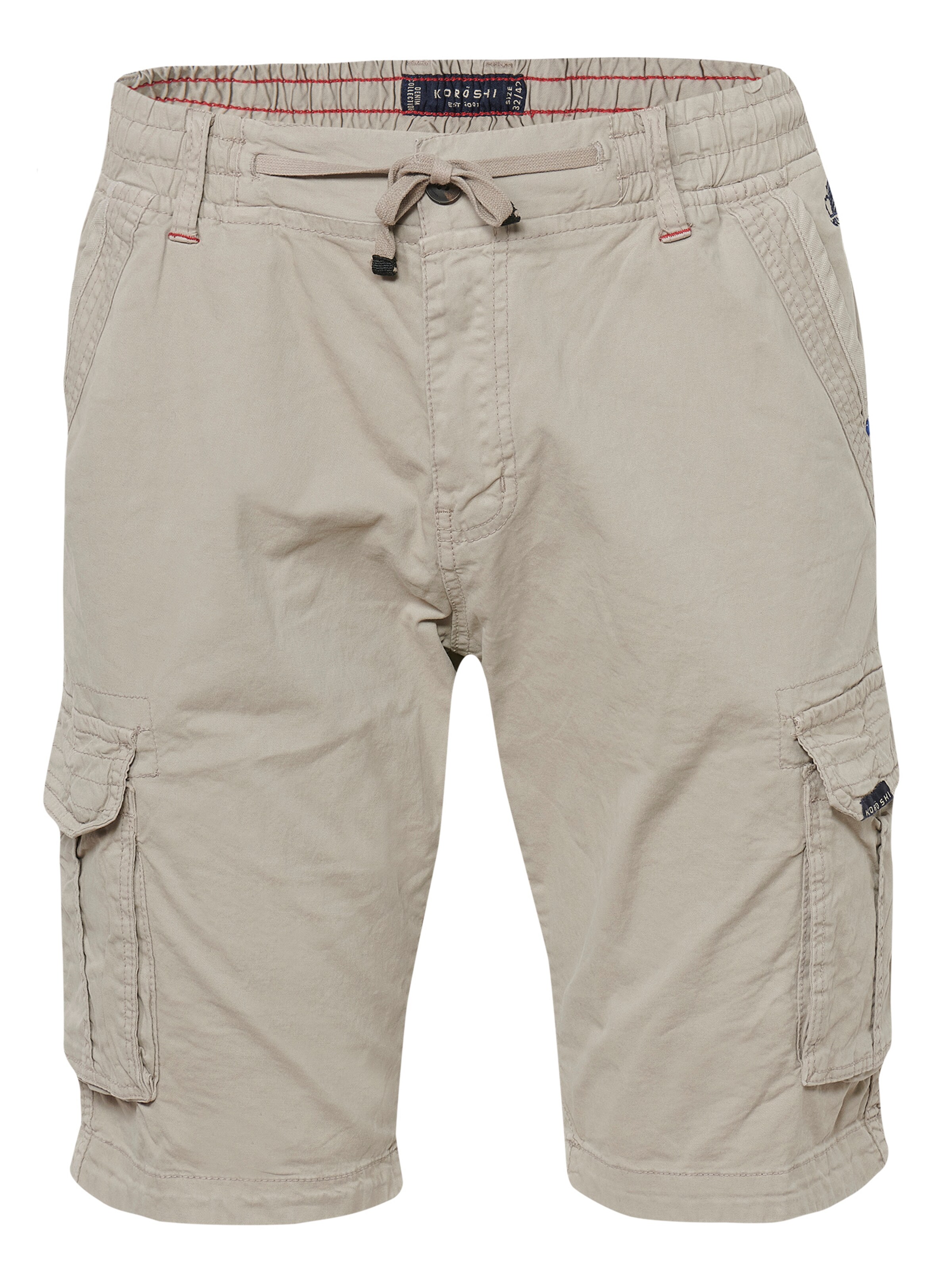 KOROSHI Szabványos Nadrág - szürke: elől