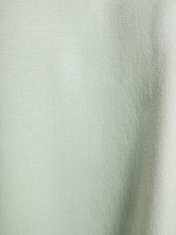 Bluză de molton de la Bershka pe verde