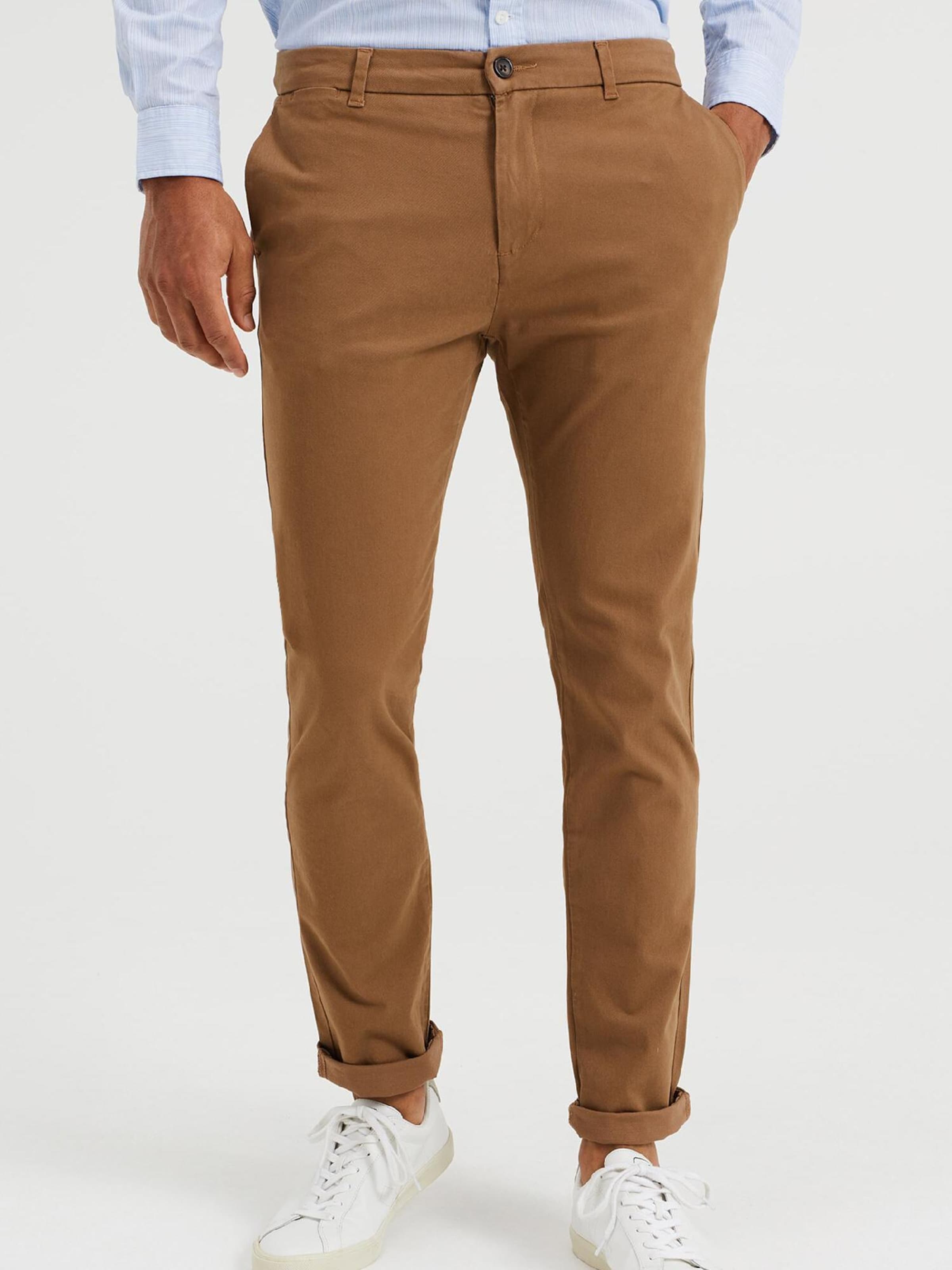 Pantalones chinos marrones para hombres online en ABOUT YOU