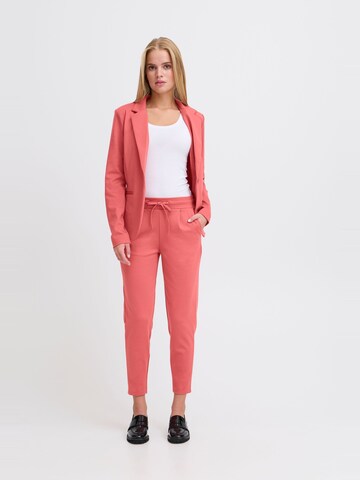 ICHI - Slimfit Pantalón ' IHKate ' en rosa