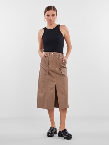 Y.A.S Skirt in Brown