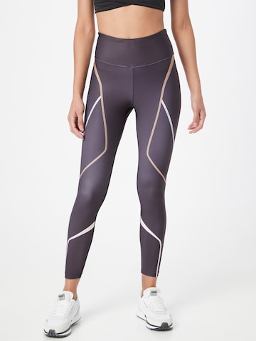 Skinny Pantalon de sport 'WILMA' Röhnisch en noir : devant