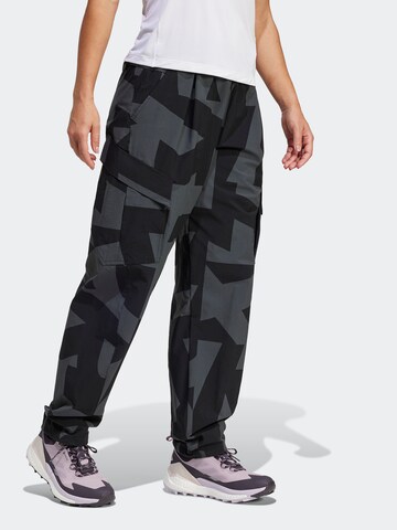 Regular Pantalon outdoor 'Xploric' ADIDAS TERREX en noir