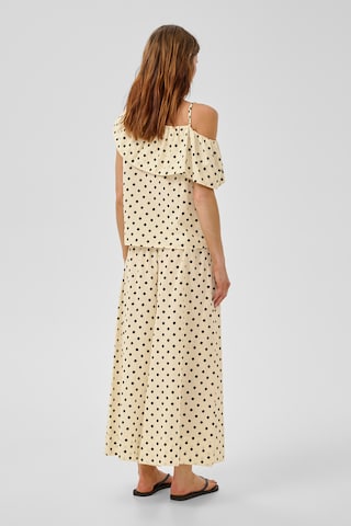 My Essential Wardrobe - Perna larga Calças 'MWNada' em amarelo