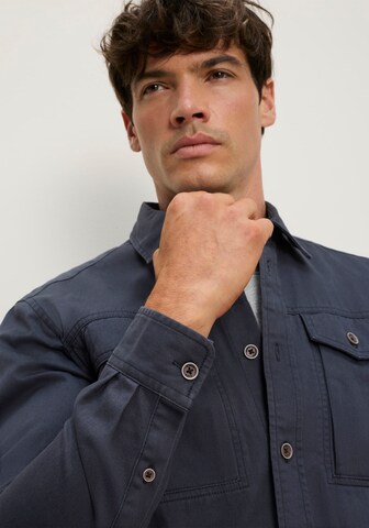 Man's World Regular fit Button Up Shirt in Blue