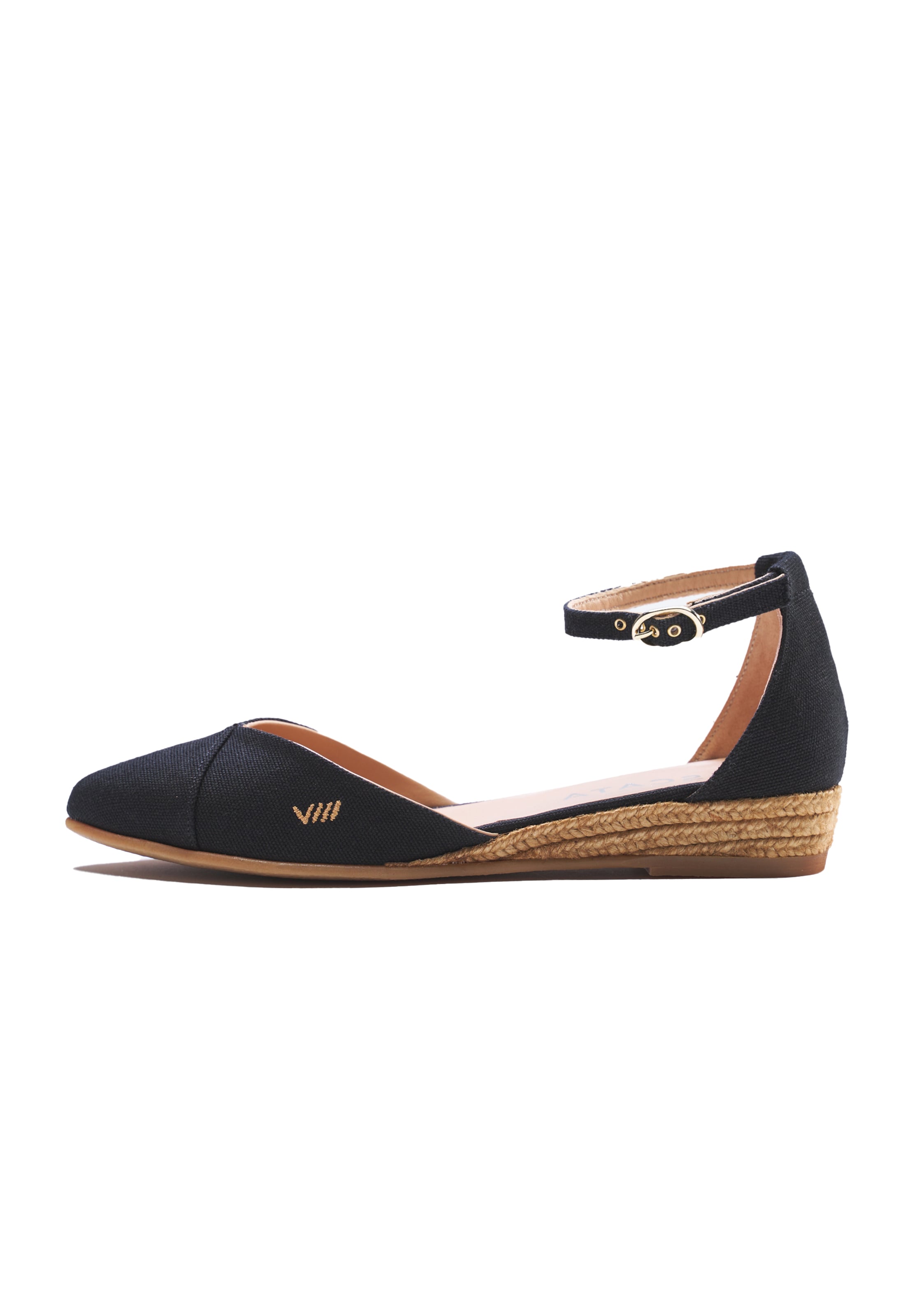 Viscata Espadrilles 'Montroig' in Black: front