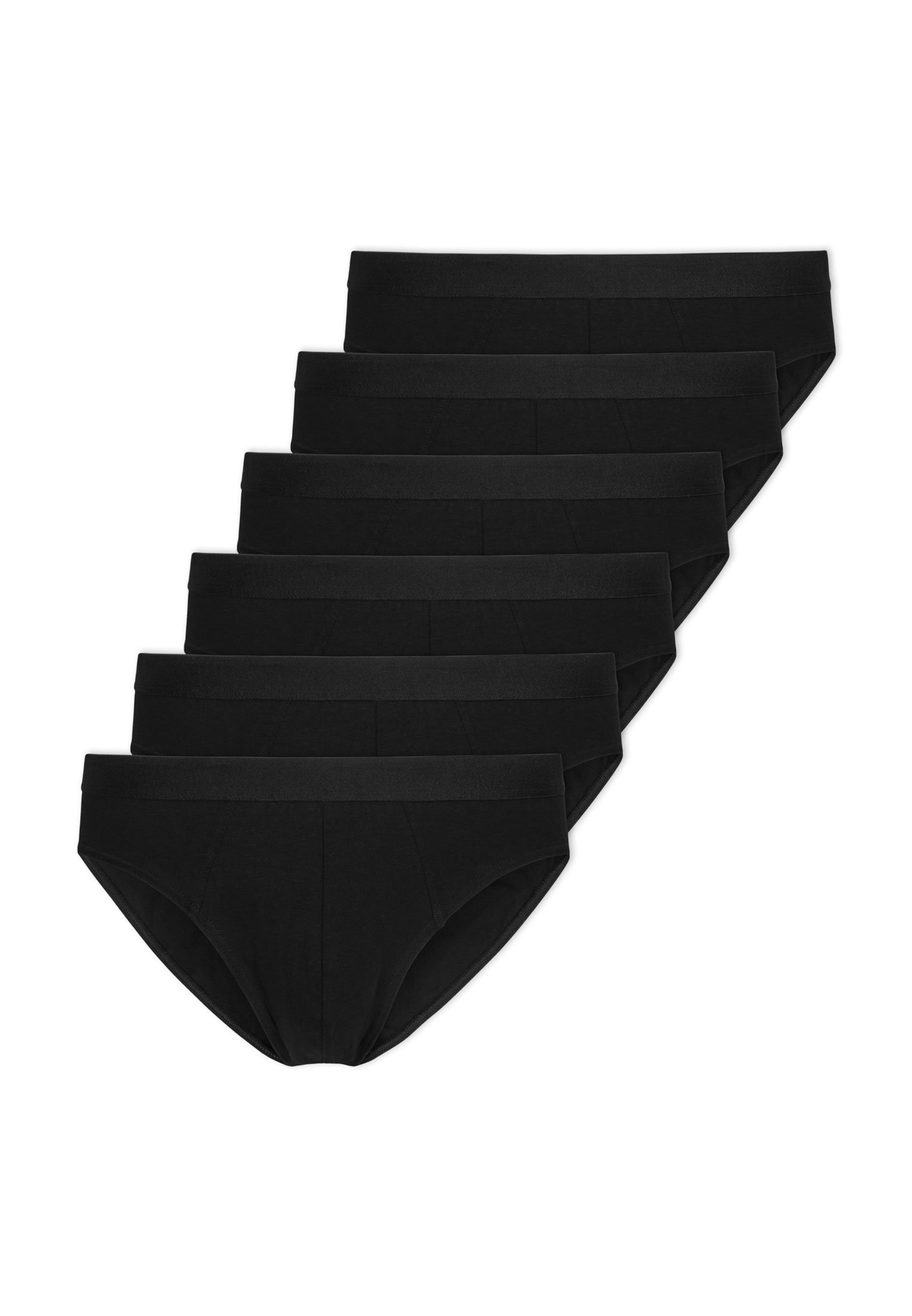 SNOCKS Slip in Schwarz: Vorderseite