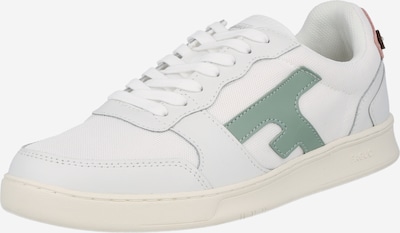 Sneaker low 'HAZEL' FAGUO pe verde jad / alb, Vizualizare produs