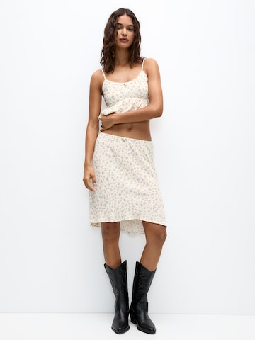 Pull&Bear Kjol i beige