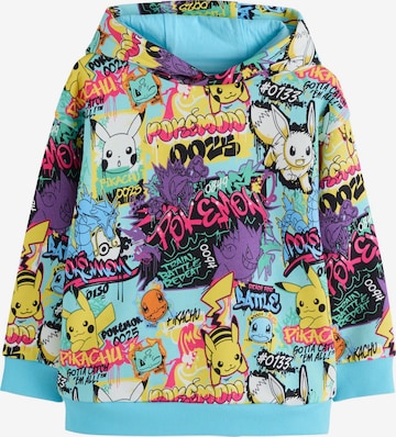 Bluză de molton de la Next pe albastru: față