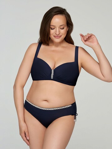 Push-up Hauts de bikini Marc & André en bleu : devant