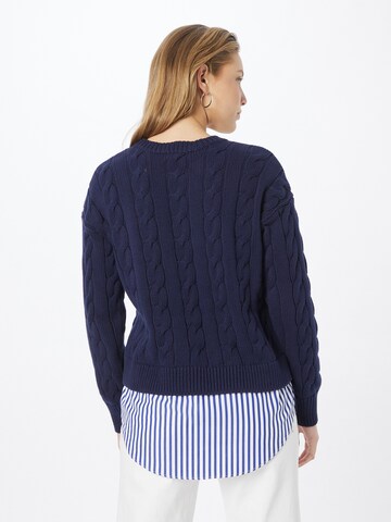 Lauren Ralph Lauren Пуловер 'VALIZA' в синьо