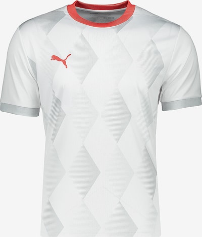 PUMA Trikoo koossa XS värissä vaaleanharmaa / karpalo / valkoinen, Tuotenäkymä
