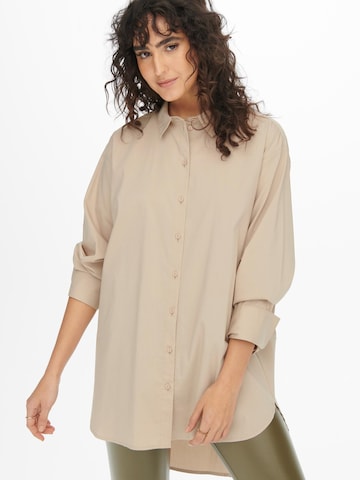 JDY Bluse 'Mio' in Beige