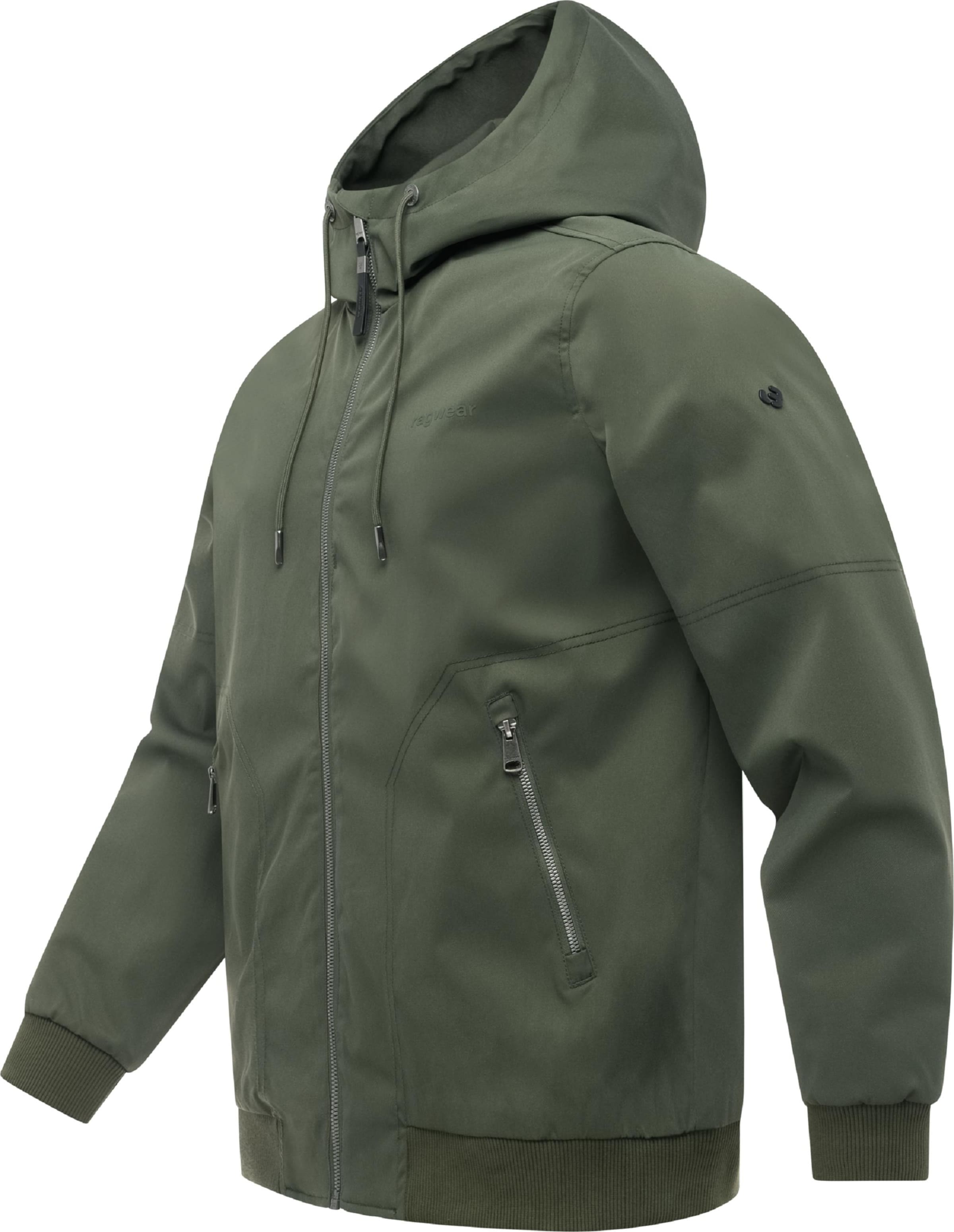 Ragwear Between-season jacket 'Stewie Youmodo' in Green