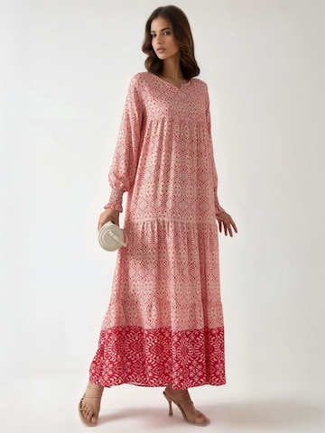 Hiccup Jurk in Roze: voorkant