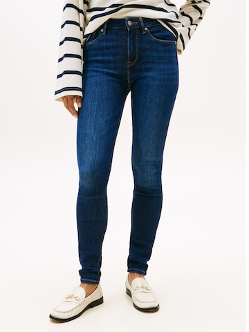 TOMMY HILFIGER Skinny Jeans 'Heritage Como' i blå: forside