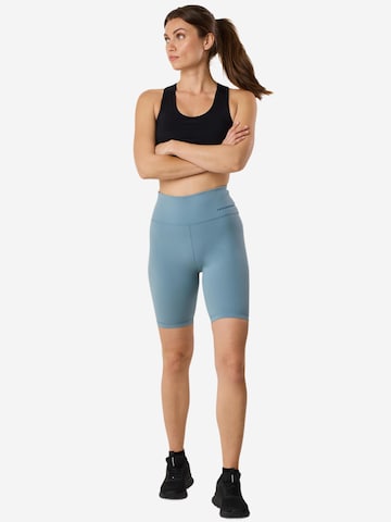 SWEDEMOUNT Skinny Sporthose 'Core'‌‌ in Grün: Vorderseite