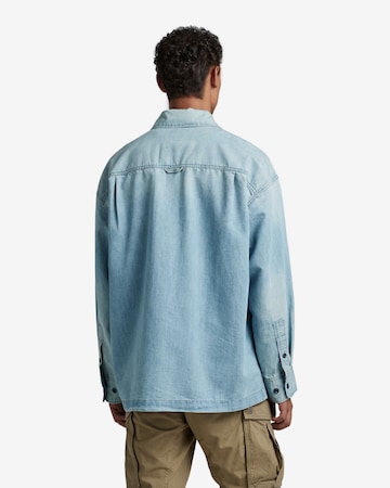 G-Star RAW Regular Fit Hemd in Blau