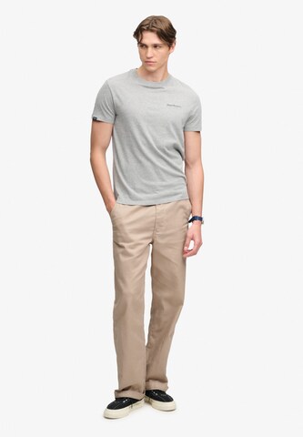 T-Shirt 'Essential Company' Superdry & Co en gris