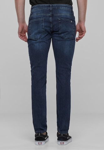 2Y Premium Slimfit Jeans in Blauw