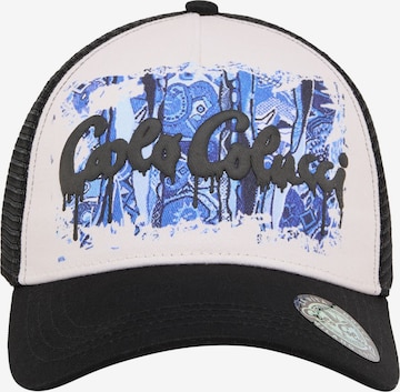 Carlo Colucci Cap ' Denicolo ' in Black: front