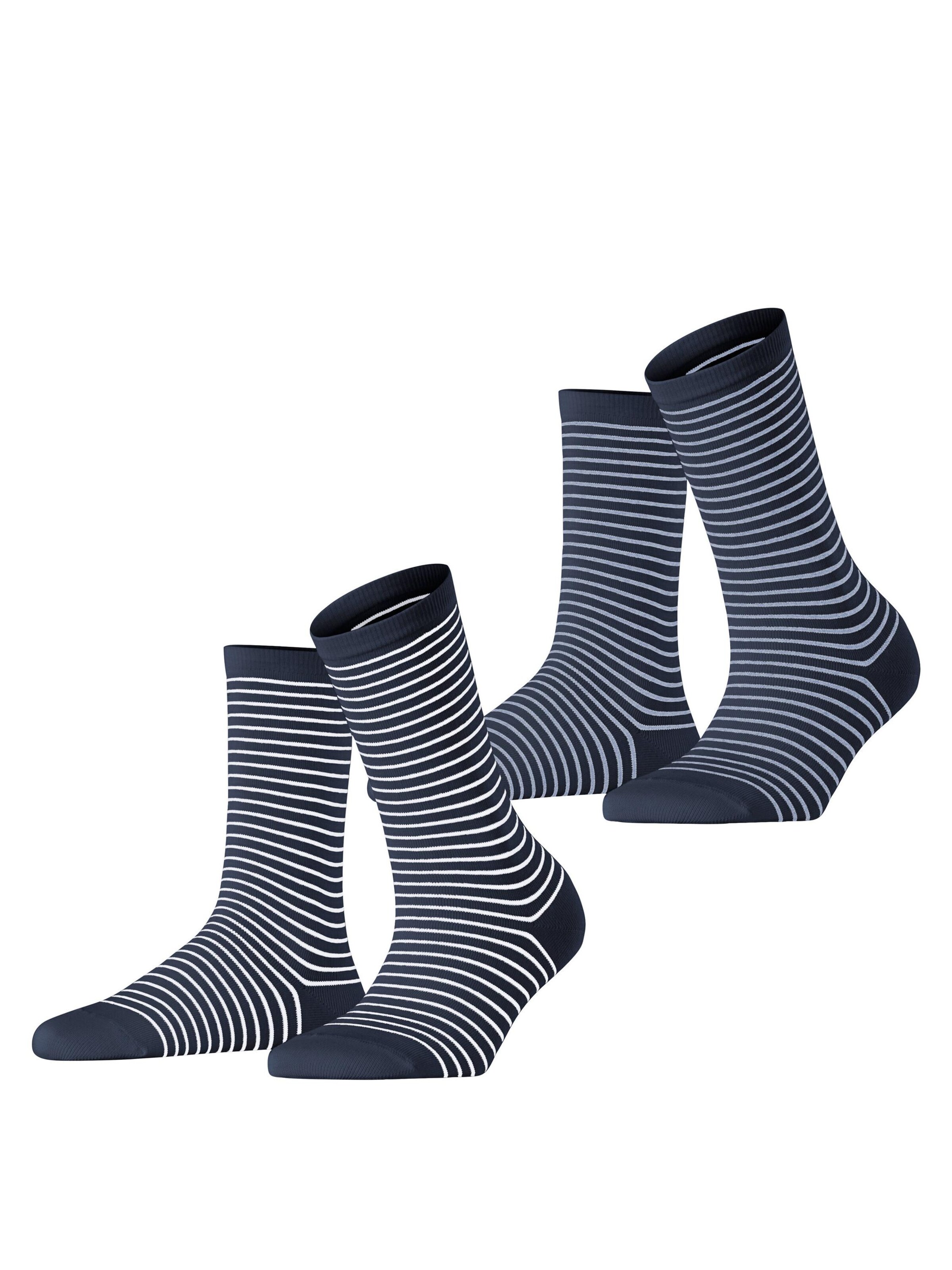 ESPRIT Socken 'Fine Line 2-Pack'‌ in Mischfarben: Vorderseite