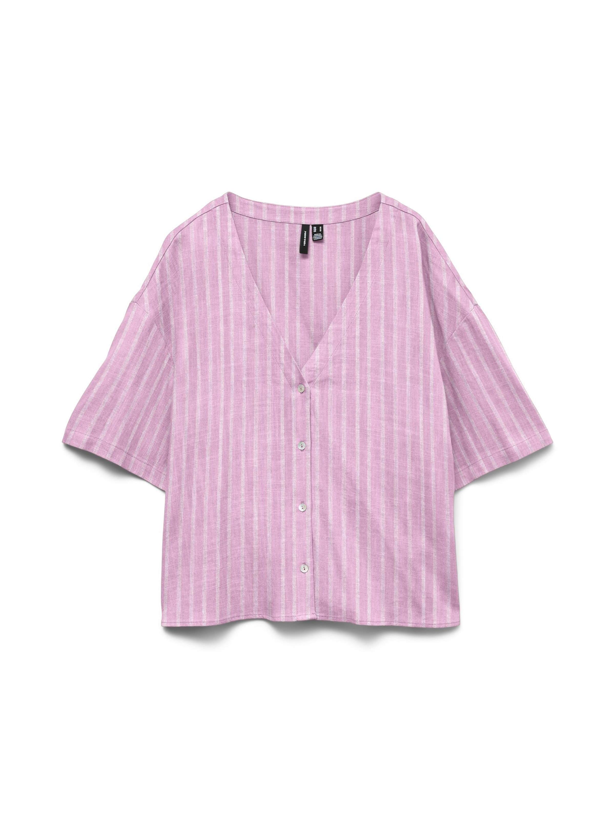VERO MODA - Blusa en rosa: frente