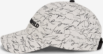 Kepurė 'Essential' iš Karl Lagerfeld, spalva – kremo / juoda, Prekių apžvalga