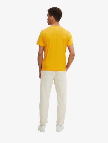 T-Shirt TOM TAILOR en jaune