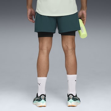 PUMA Loosefit Sportbroek 'Velocity' in Groen