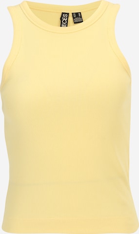 PIECES - Top 'TAYA' en amarillo: frente