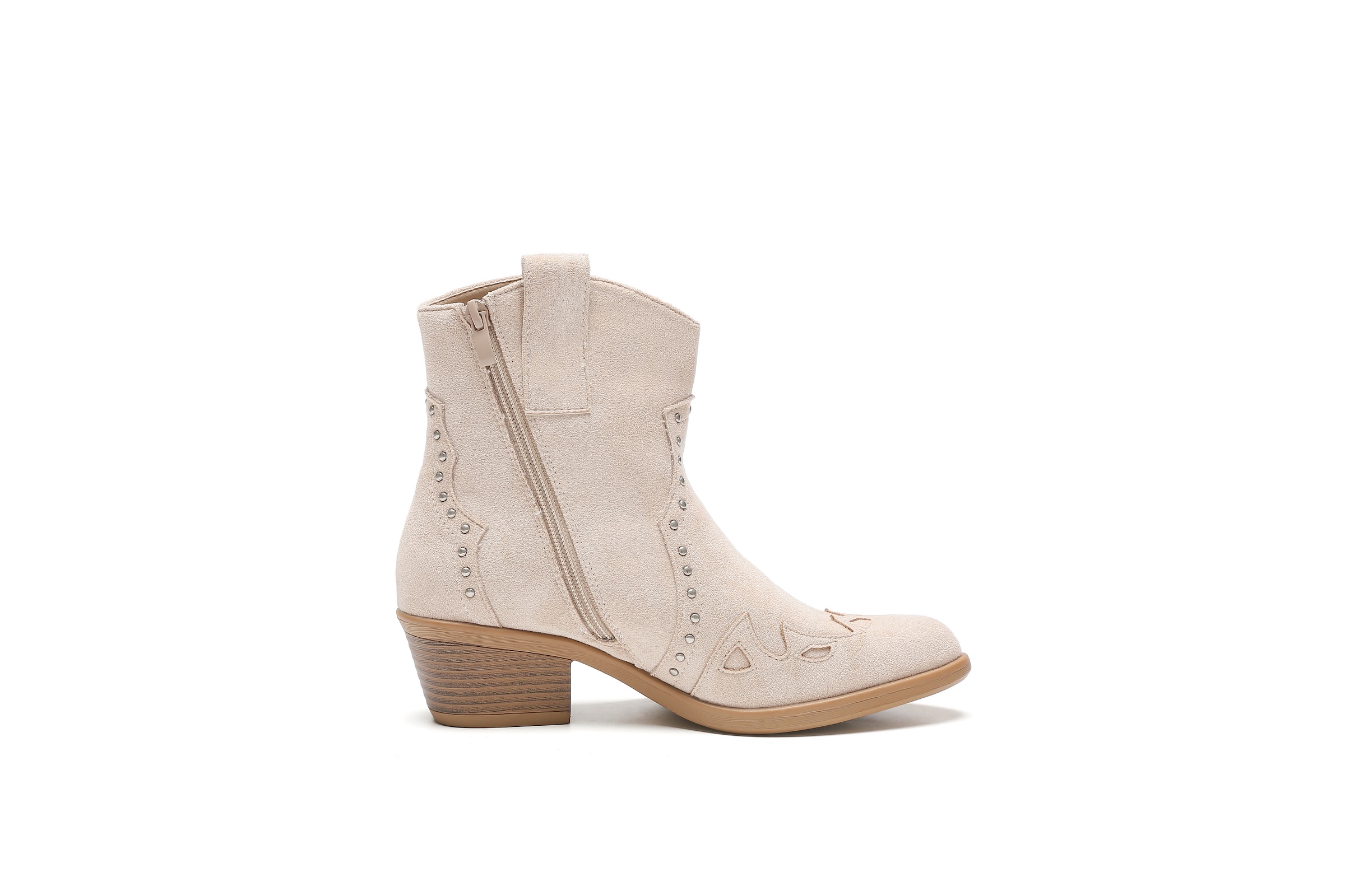 Bottes de cowboy Salinyang en beige
