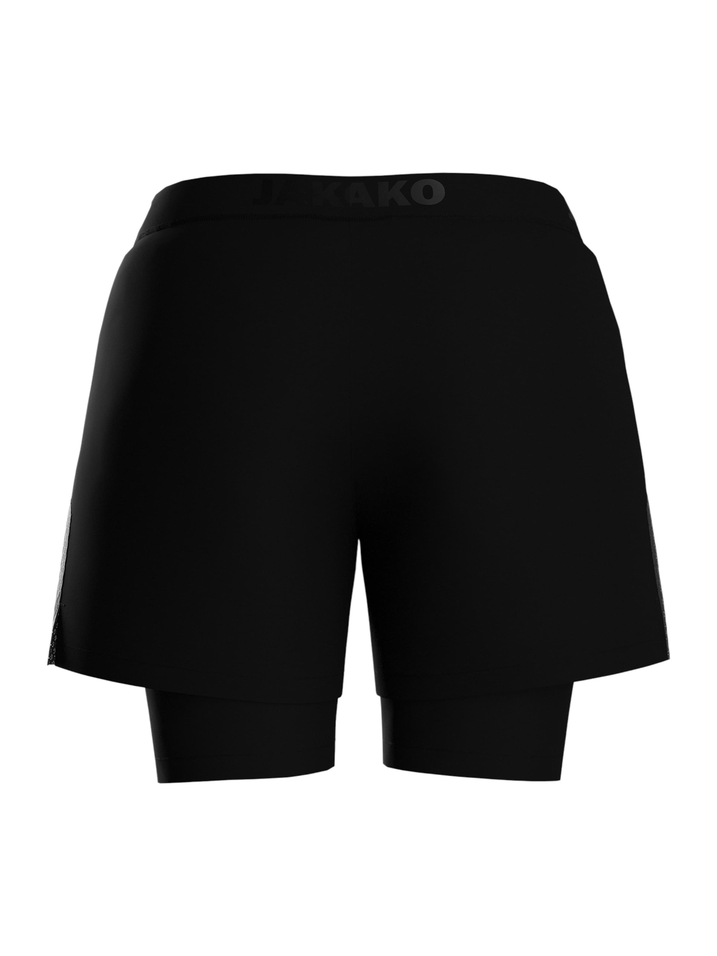 JAKO Štandardný strih Športové nohavice - Čierna