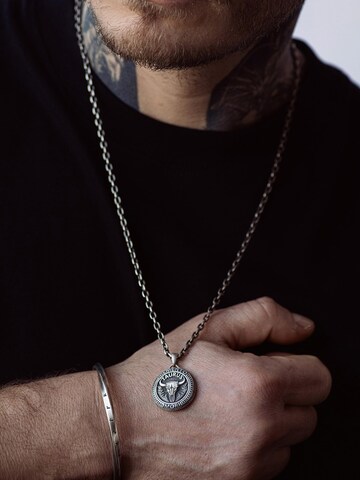 REYTEL Pendant 'SCORPIO. MEMENTO MORI' in Silver