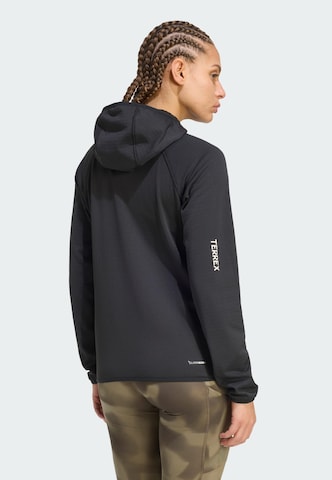 Veste en polaire fonctionnelle 'Xperior' ADIDAS TERREX en noir