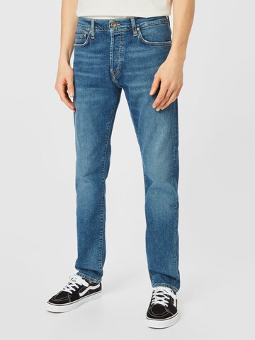 Carhartt WIP Regular Jeans 'Klondike' in Blauw: voorkant