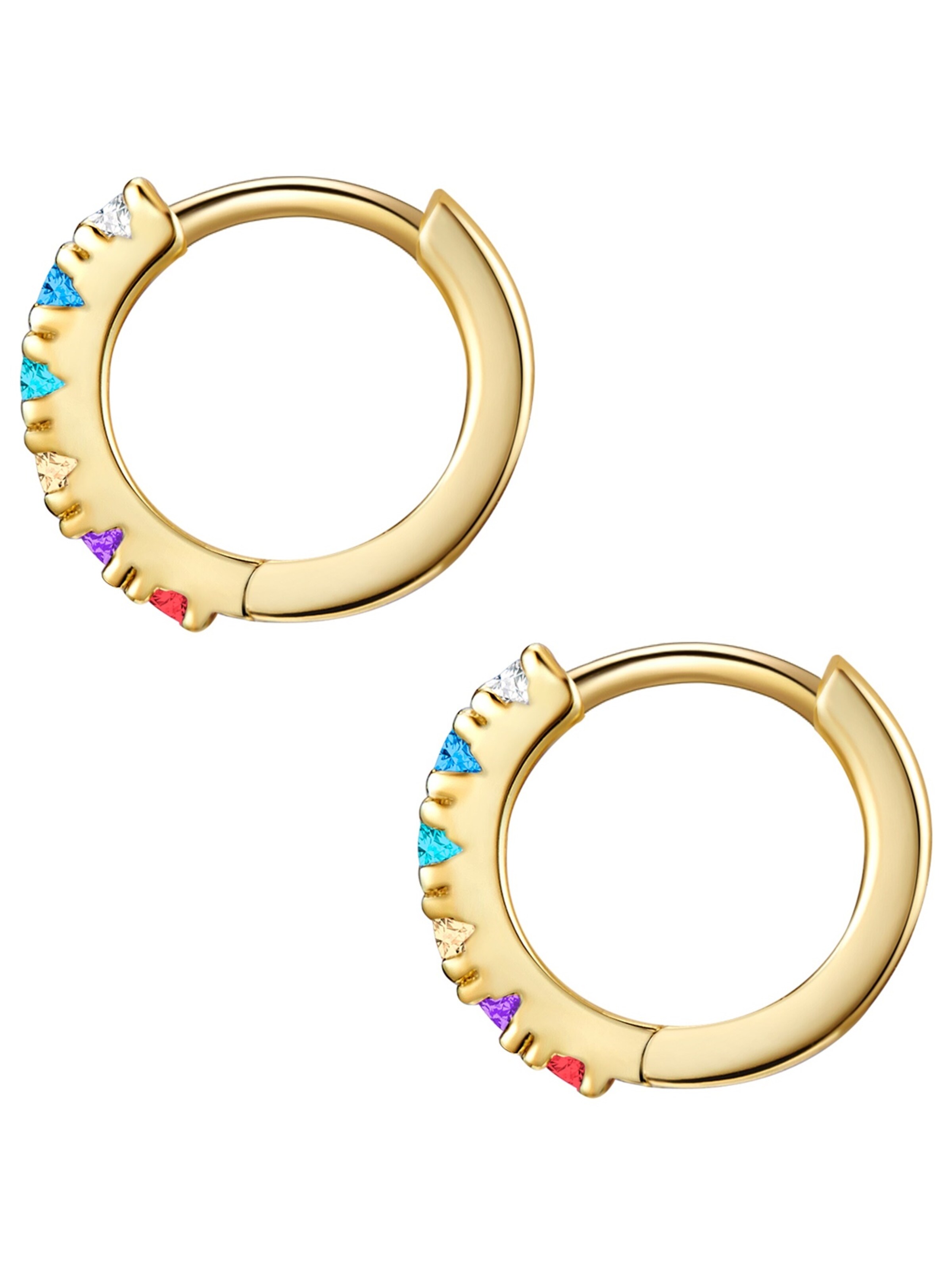 Lulu & Jane Oorbellen in Goud