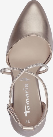 TAMARIS - Zapatos con plataforma en oro