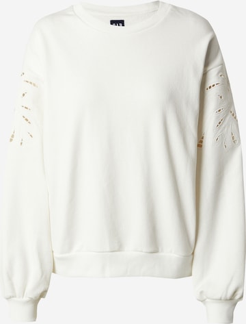 GAP Sweatshirt in Weiß: predná strana