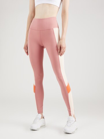 ROXY - Skinny Pantalón deportivo 'HEART' en rosa: frente