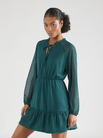 VILA Dress 'Dobby' in Green: front