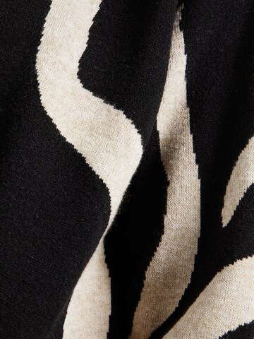 VILA Knit Cardigan 'VIRIL' in Black