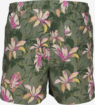 JACK & JONES Badshorts 'FIJI' i grön