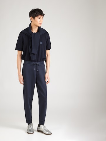 BOSS Zúžený strih Nohavice 'Locsin' - Modrá