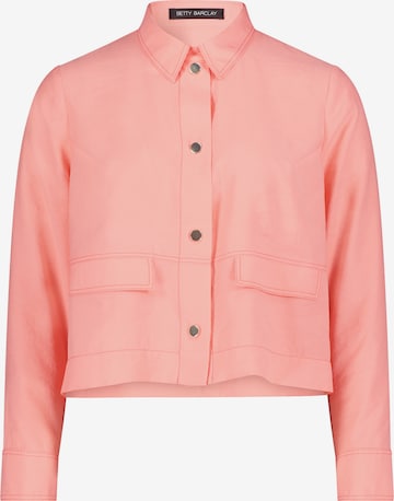 Veste mi-saison Betty Barclay en rose : devant