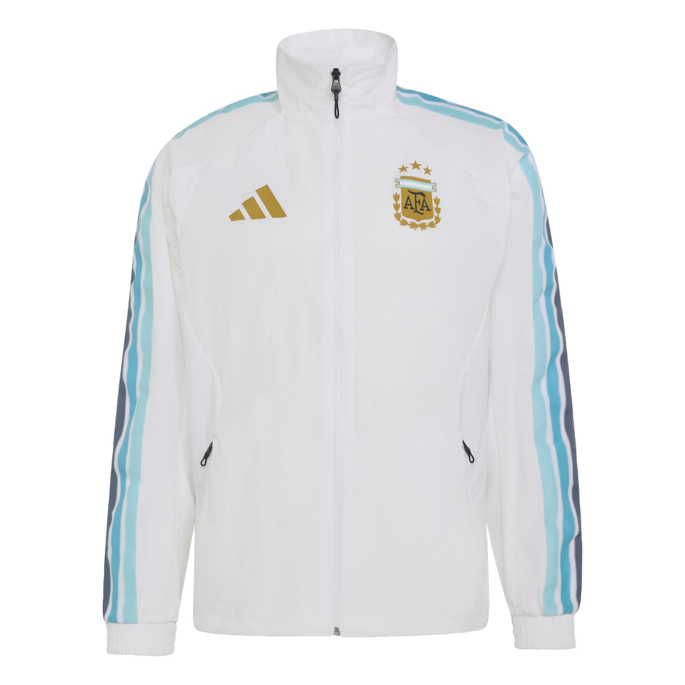 ADIDAS PERFORMANCE Sportjas 'Argentinien Anthem' in Wit