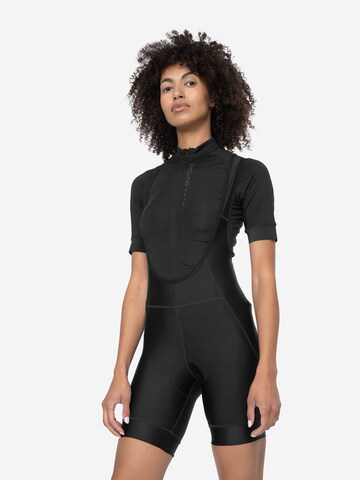 Coupe slim Pantalon de sport 4F en noir : devant