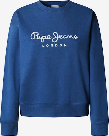 Pepe Jeans Sweatshirt 'MATY' in Blauw: voorkant