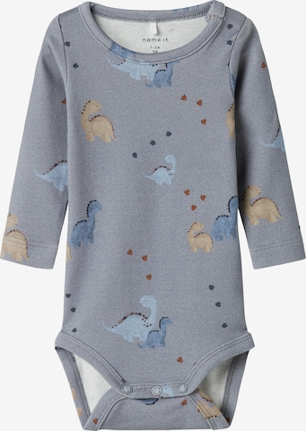 NAME ITDječji bodi 'NBMNOHR' - plava boja: prednji dio